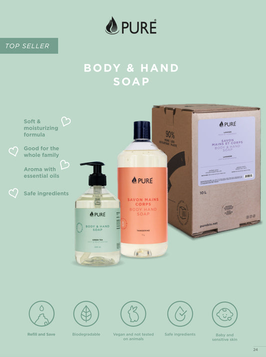 PURE Body & Hand Soap