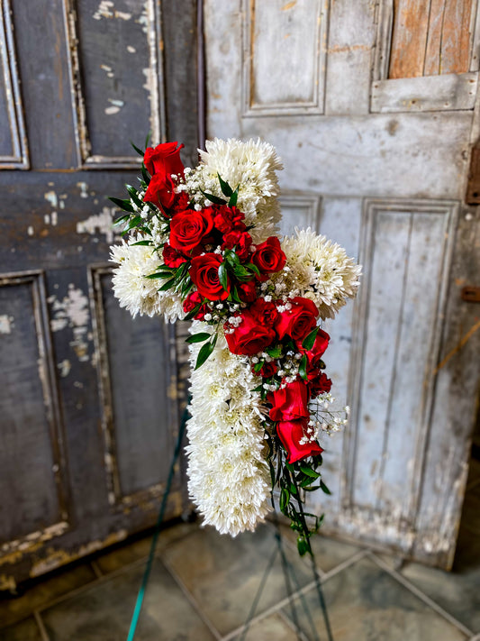 Forever in our Hearts Cross Spray