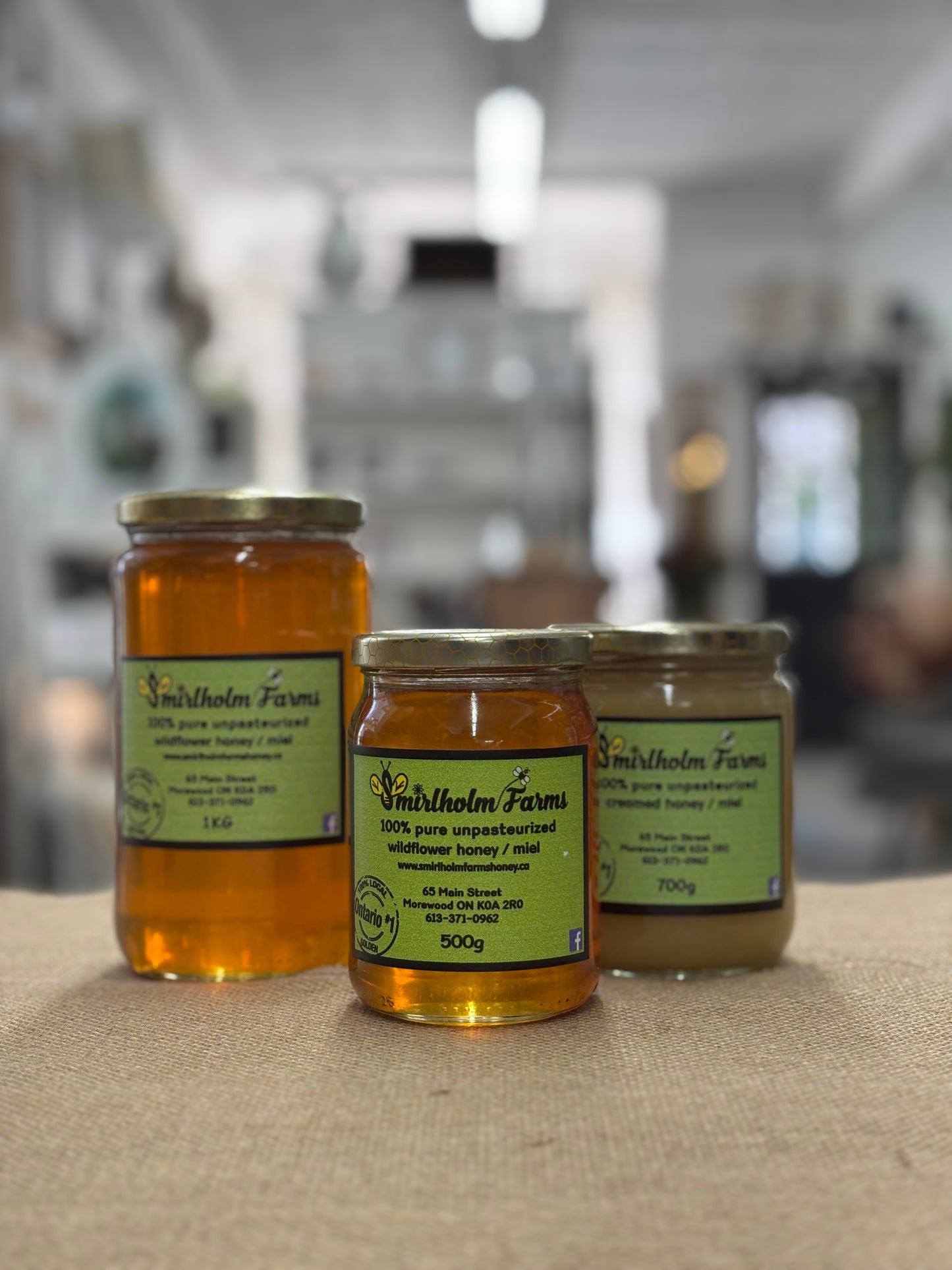 Honey - 100% pure unpasteurized